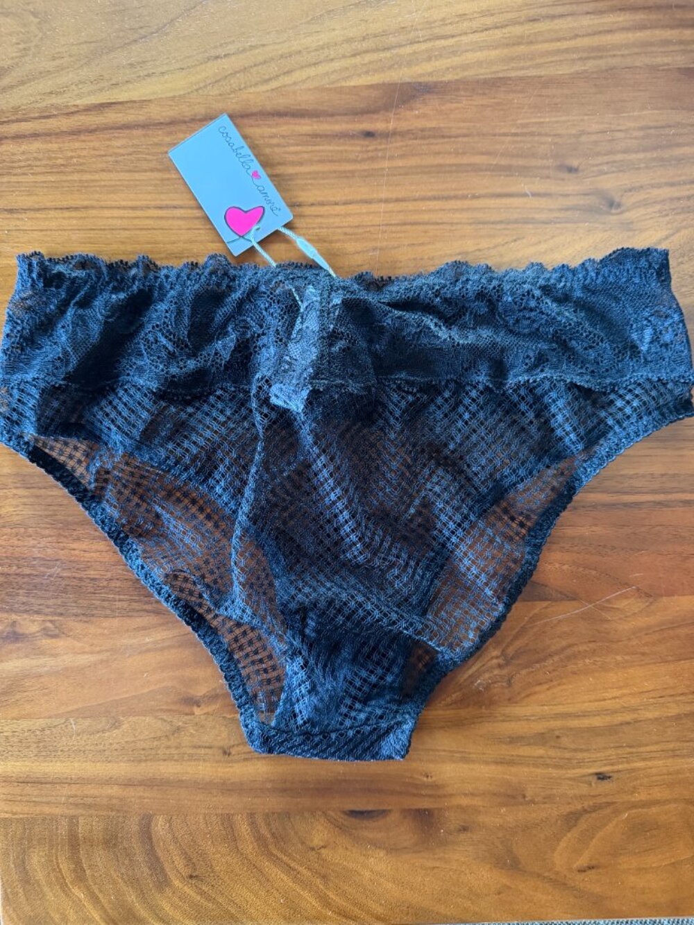 Cosabella Black lace Darling Bikini Panty small NWT - Picture 4 of 4